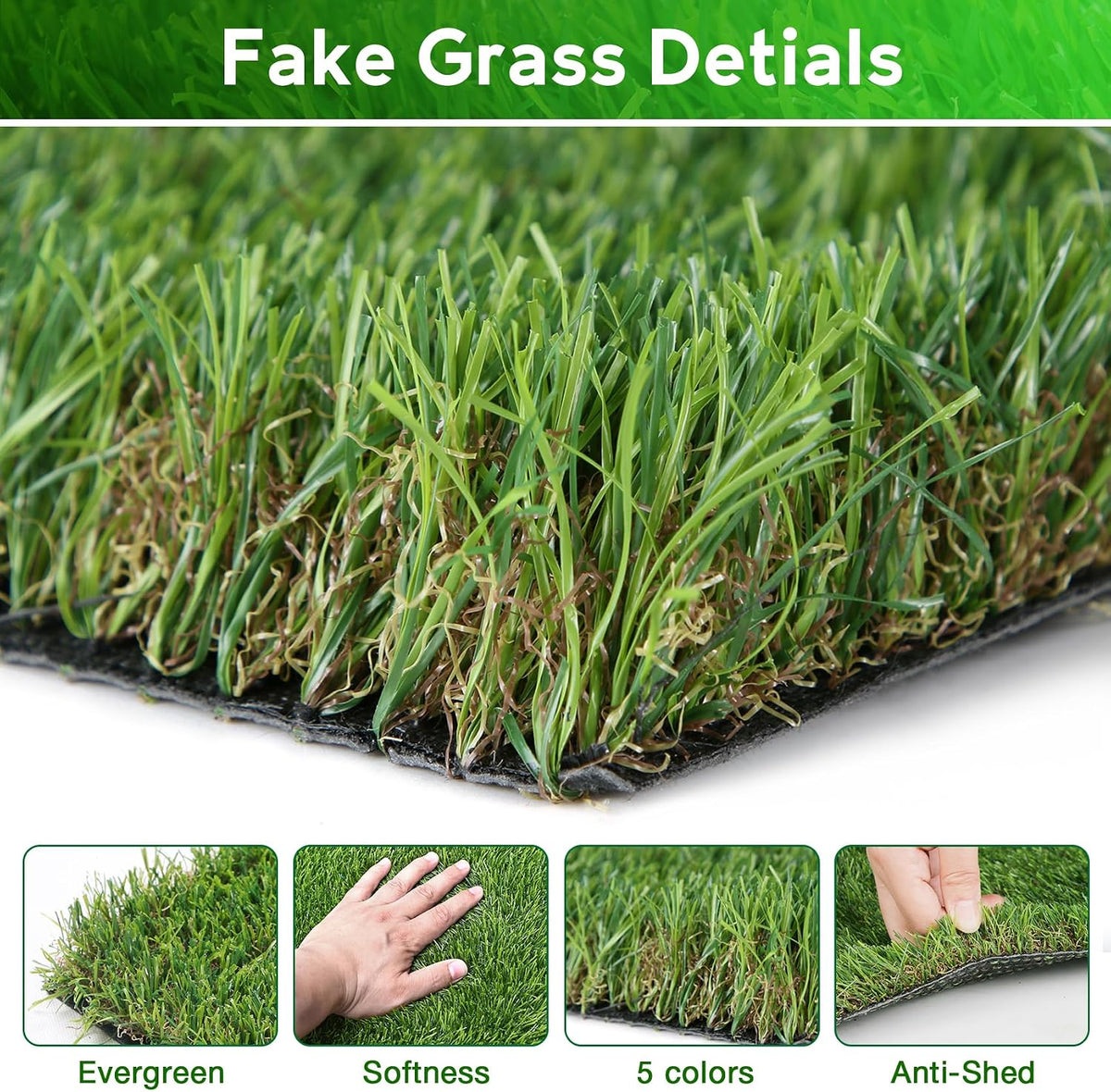 Large Artificial Grass Pad for Dogs Potty - 6FTX10FT - image 4