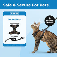 Voyager Escape-Proof Step-in Harness & Leash, Orange - Army (327) / XS (Chest: 13 - 16") - image 2