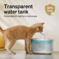 PETLIBRO Upgrade Cat Water Fountain Stainless Steel Tray - white / Basic Fountain - image 2
