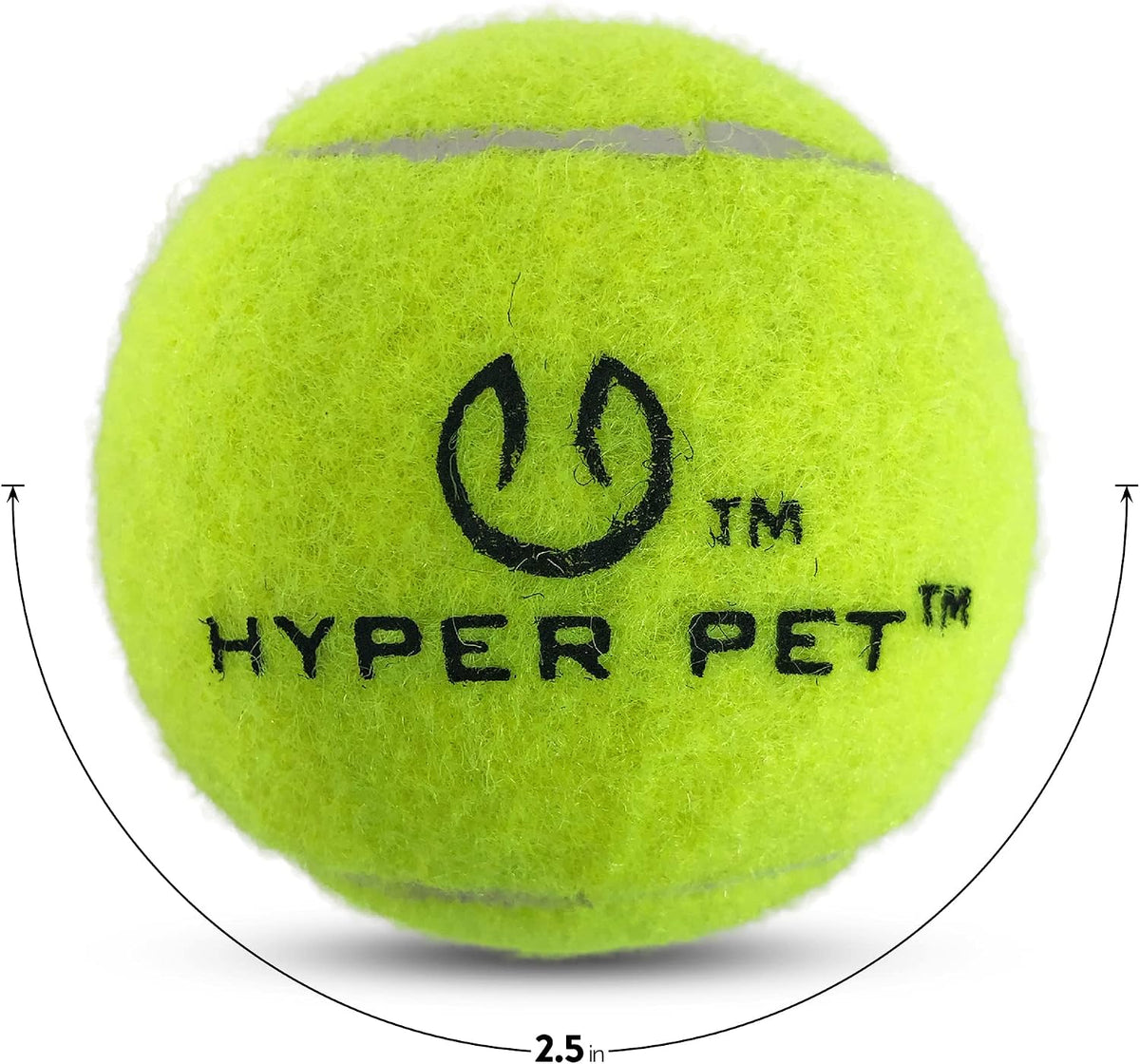 Hyper Pet Mini Extra Small Tennis Balls for Dogs - Green / Regular 2.5" - 4 Pack - image 2