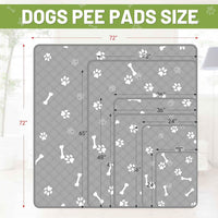 PatiencET Self Warming Cat Bed for Indoor Cats 18'' x 24'' - Bone&paw / 72*72 - image 3
