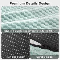 JOEJOY XL Orthopedic Dog Beds Large Sized Dog - Green / XL(42"x 32"x 7") - image 2