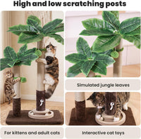 35" inch Cat Scratching Post - 37.8-Green / 37.8in - image 3