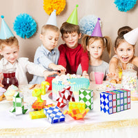 Snake Cube Puzzle, 18 Pack Yellow Party Favors for Kids – Fun for Kids & Family - Yellow - image 4