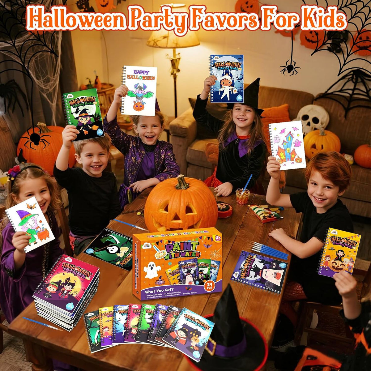 ZMLM 24 Pack Coloring Books - Halloween - image 2