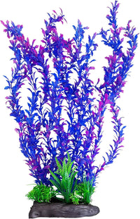 Aquarium Plastic Plants Extra Large Aquarium Plant 20.4-inch Tall - D / 20.4 in