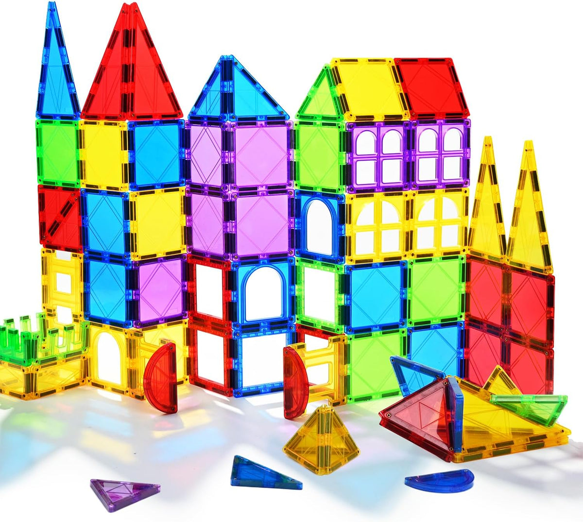 Magnetic Tiles Kids Magnetic Blocks 32PCS Building Sets for Kids Ages - 70pcs Magnetic Tiles
