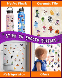 Walenced Reusable Sticker Book, Stickers for Kids - Halloween - image 4