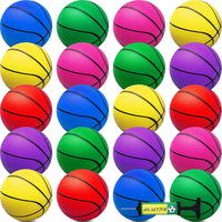 Oleitodh 42 piece colorful 5 inch mini basketball balls with air pump - view 4
