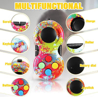 Skylety 2 Fidget Pad Game Controller Fidget Toy - Graffiti Style - image 3
