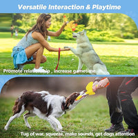 Vitscan Durable Dog Toys for Small Large Dogs, Dog Chew Toy for Aggressive Chewers, Tough Squeaky Interactive Dogs Toys for Puppies Plush Puppy Toys Goose Pet Toy Puppy Chew Toys for Teething
