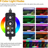 hygger 18W LED Aquarium Light, Sunrise Sunset Mode - 12"- 18" (14W) - image 2