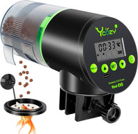 Automatic Fish Feeder Rechargeable with USB Cable Moisture-Proof - Plug Powered-EVS