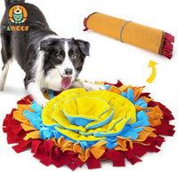 AWOOF Pet Snuffle Mat for Dogs - red
