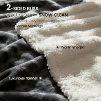 Waterproof Blanket for Bed Couch, Sherpa Fleece Throw, 50x60 – Essentials for Dogs - 60x80 inches / Dark Grey - image 4