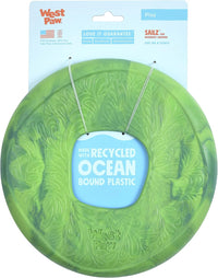 WEST PAW Seaflex Sailz Dog Toy Flying Disc - Emerald - image 2