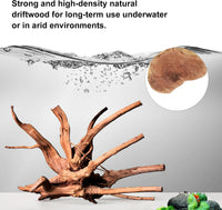 majoywoo Natural Driftwood for Aquarium Decor Fish Tank Decor Reptile - Spiderwood 7 to 11 Inch(Pack of 3) - image 3