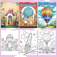 ADEVIAN 30-pack mini coloring books for kids with cartoon covers - view 4