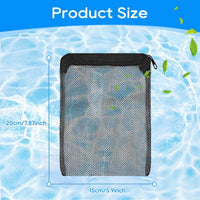 10pc Filter Media Bags for Aquarium - 7.8"x5.9" - 20pack / Black - image 2