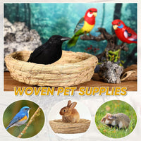 Patelai 4 Pcs Bird Nest Dove Bird House Breeding Nest - 8.66 Inch - image 3