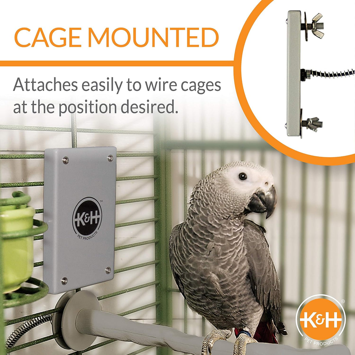 K&H Bird Heater, Snuggle-Up Warmer, Small 5x3in, Low Voltage - Small 3 X 5 Inches - image 3