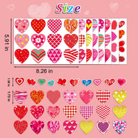 Halloween Stickers for Kids, 24 DIY Face Sheets - Valentine - image 3