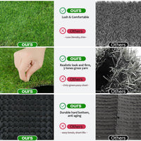 Interlocking Fake Grass Tiles Pad for Dogs Potty Training - 12 / Plastic - image 4
