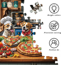 Funny Dog Pizza Jigsaw Puzzles, Food Kitchen - Funny Dog Pizza - image 4