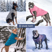 Spark Paws Dog Winter Coat Jacket - Grey / XX-Large - image 4