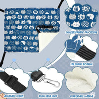 BBTO 3 Pcs Reversible Hanging Hammock Soft Plush for Cat Ferret - Cat - image 3