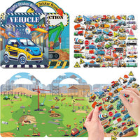 Elfew 3 pack Halloween reusable sticker books for toddlers with puffy stickers - view 20