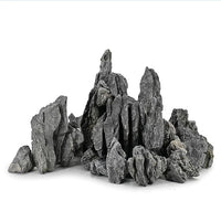 Unocho Seiryu Rock Stone Aquarium Rocks 40LB Fish Tank Rocks for Aquariums Landscaping Model Tank Decoration Aquarium Miniature and Fairy Garden-3 to 12 inches