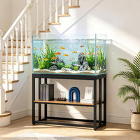 40 Gallon Metal Fish Tank Stand - Brown / 40 Gallon - image 2