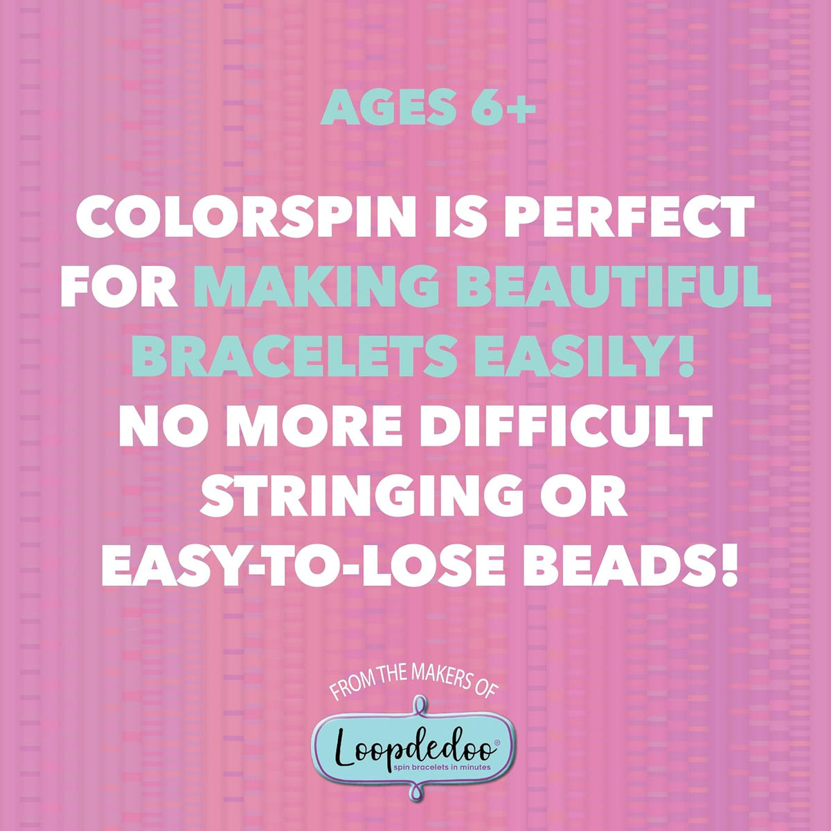 Loopdedoo DIY Friendship Bracelet Maker Kit - Colorspin - image 3
