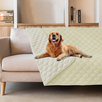 Waterproof Blanket, Couch Covers for Dogs, Reversible Protector – Essentials for Dogs - 82x102 Inch (Pack of 1) / Dark Cream/Light Cream