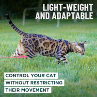 Houdini Escape Proof Cat Harness and Leash – Essentials for Cats - Black / XL - image 3
