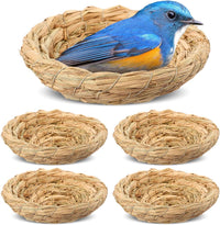 Patelai 4 Pcs Bird Nest Dove Bird House Breeding Nest - 3.54-4.72 Inch