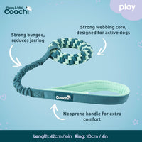 Coachi Puppy & Mini Tuggi Tug, Dog Toy for Tug of War & Play - Tuggi Helix - image 4