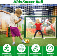 DLUGOPIS sparkling pink size 2 toddler soccer ball for ages 3 to 8 - view 6