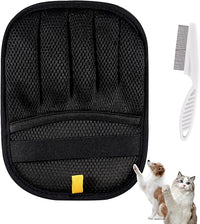 Cat Hair Gloves for Pet Hair Removal，Reusable Cats & Dog Pet Hair Remover Electrostatic Gloves for Pets Grooming,Furniture,Carpet,Car,Couch