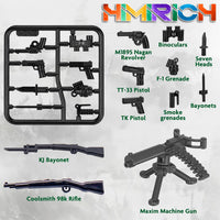 Weapons Pack Military Toy Set Building Blocks Model for Soldier - 25 PCS-Weapons - image 3