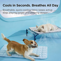 Bedsure ArcticMax Cooling Mat for Large Dogs - Pearl Grey / 29"L x 21"W - image 3