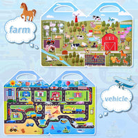 Cosomia 6 reusable puffy sticker books with princess, mermaid and garden themes - view 13