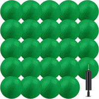 Yunsailing bulk dodgeballs, 24 6 inch playground balls with air pump - view 3