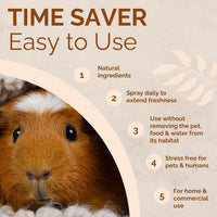 No Scent Small Animal Guinea Pig Cage Cleaner - 2 Fl Oz (Pack of 1) - image 3