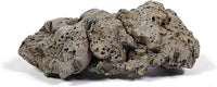 LANDEN Black Icelandic Lava Stone Natural Rocks (18lbs, 3~11 inches,11pcs) for Aquariums, Paludariums, Terrariums, Caves and Rocky Peaks, Mountainous Desert Landscapes