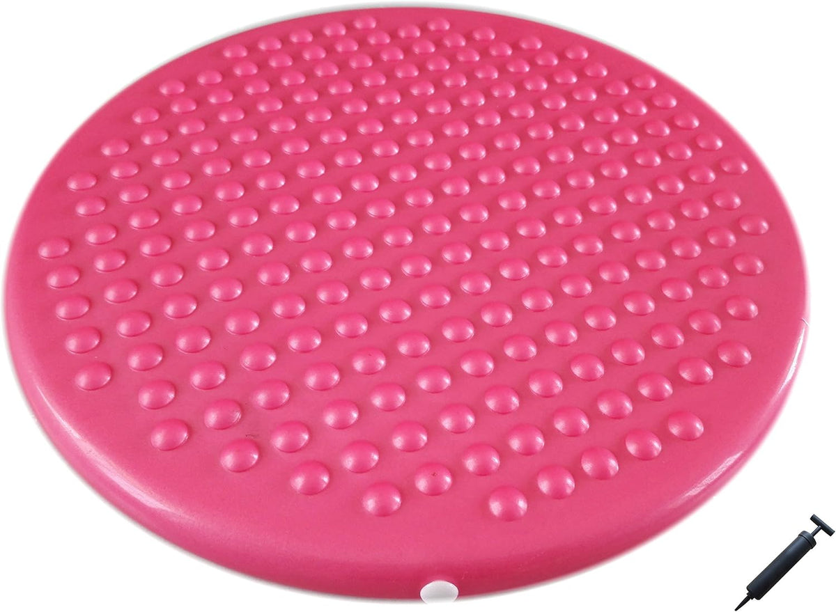 AppleRound Jr. 12 inch inflatable wiggle seat cushion for kids with hand pump