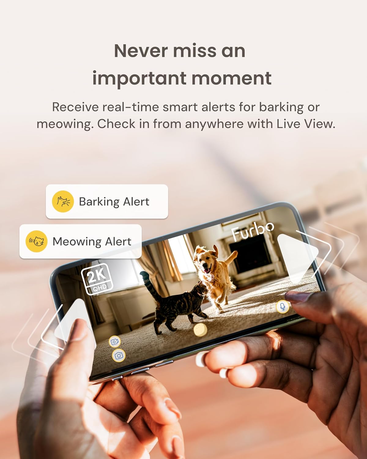 Furbo 360° Dog Camera [Core Features, No Ongoing Cost] – Essentials for Dogs - No Subscription Required / Mini 360° Camera - image 3