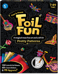 Skillmatics Foil Fun Unicorn & Princesses, Foil Art & Craft - 5. Pretty Patterns