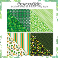 PAWCHIE Dog Bandanas Small Reversible Styles Pet Triangle Scarf Bibs - St. Patrick's Day Style / Small - image 4